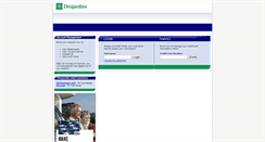 Desktop Screenshot of desjardinsmyuscard.com